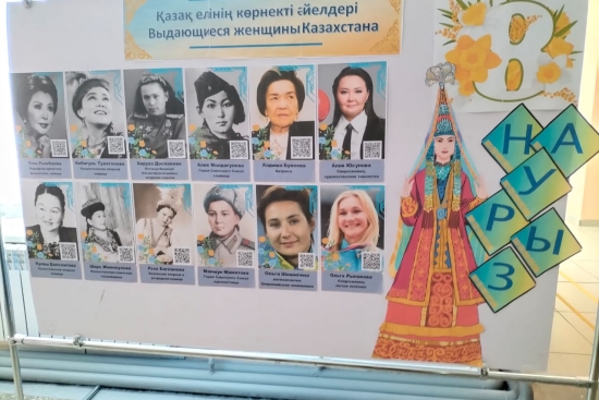 В преддверие празднования Международного женского дня - 8 марта, в библиотеке состоялась презентация книжной выставки «О женщине, достойной восхищения. 